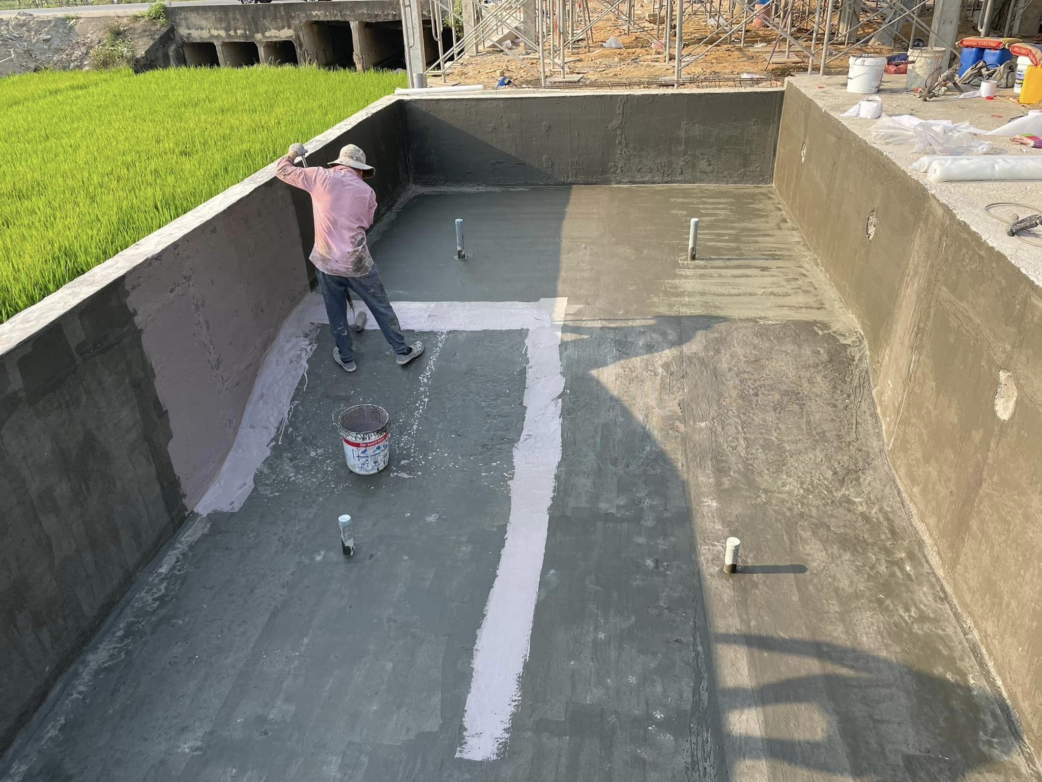 Xác định vị trí thấm nước công trình