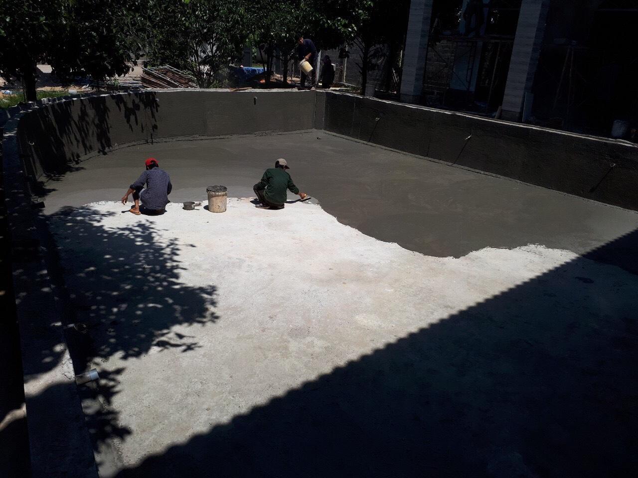 Xử lý sân thượng bị nứt gây thấm