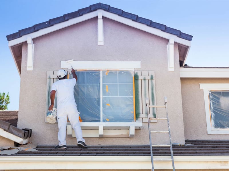 Xử lý thấm từ ngoài vào nhà phố